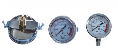 管道式压力表